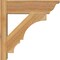 Ekena Millwork Balboa Rough Sawn Traditional Outlooker, Western Red Cedar, 6"W x 18"D x 18"H OUT06X18X18BOA01RWR - alternate 4